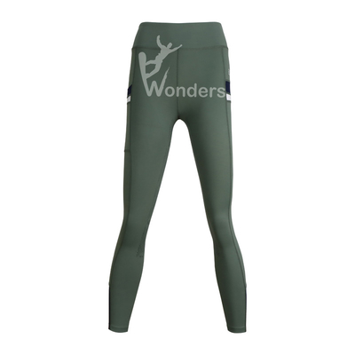 Nylon Spandex Womens High Waisted Breeches Spring Autumn